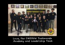 The Chosun Taekwondo Academy Leadership Team thank all Warwick essential workers