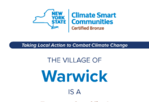Governor Hochul Recognizes Village of Warwick for Achieving Climate Smart Community Bronze Certification