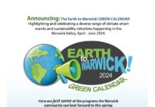 Earth to Warwick! Event Calendar