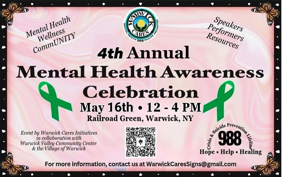 Mental Health Awareness Celebration @ Railroad Avenue