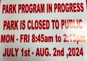 Stanley-Deming Closed to the Public @ Stanley-Deming Park