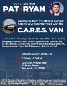 C.A.R.E.S. VAN @ Village Hall