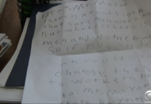 2nd Grader Asks Orange County Mayor To Change ‘Men Working’ Sign To Gender Neutral ‘Workers Present’