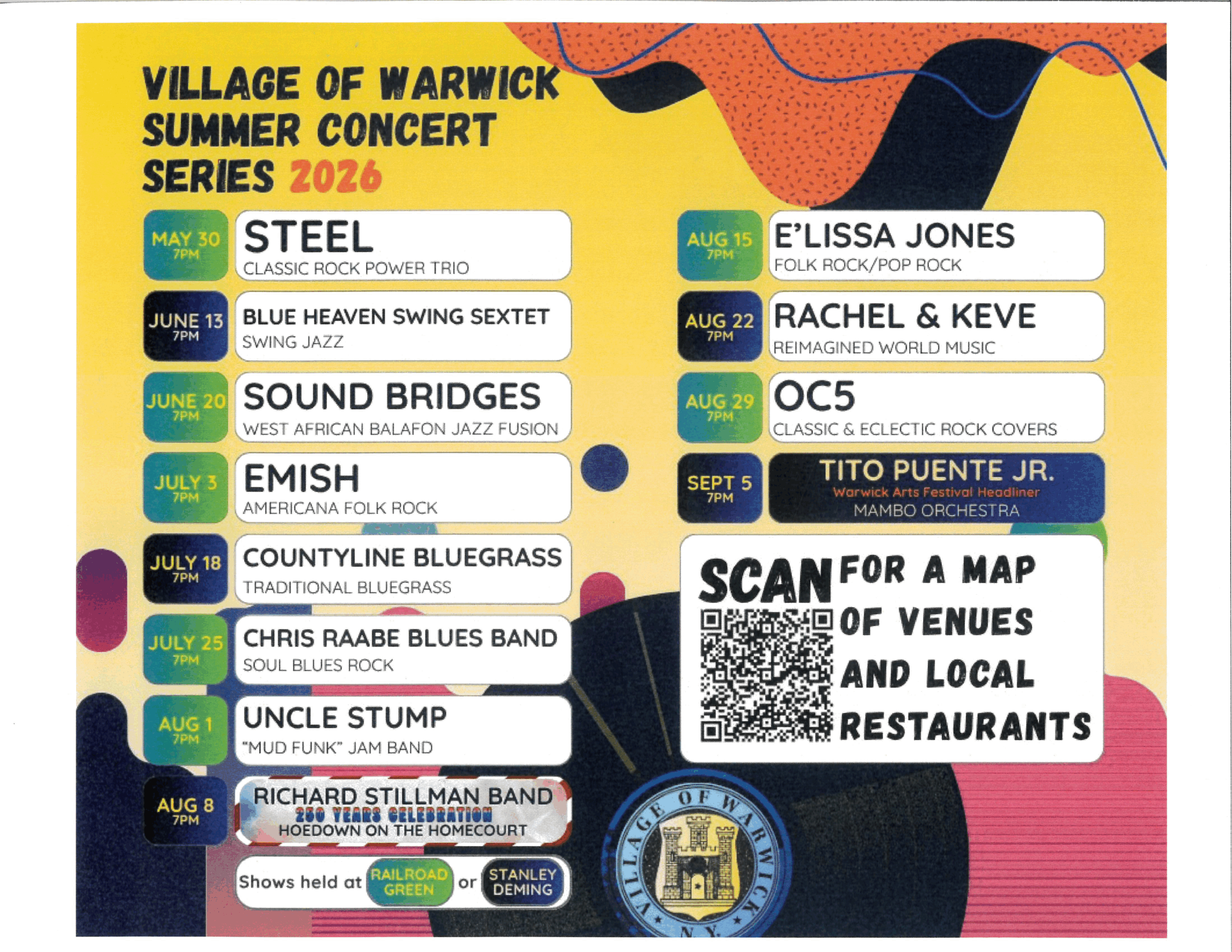 Summer Concert Series @ Railroad Green Park