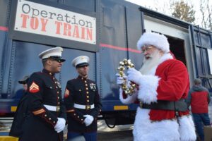 Operation Toy Train - Marine Toys for Tots @ Caboose