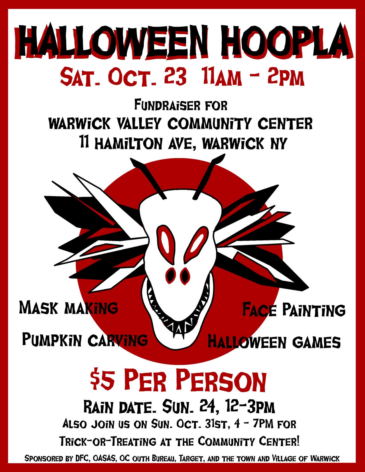 Halloween Hoopla @ Warwick Valley Community Center