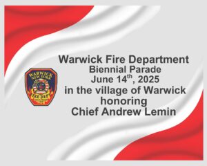 Warwick Fire Department Biennial Parade