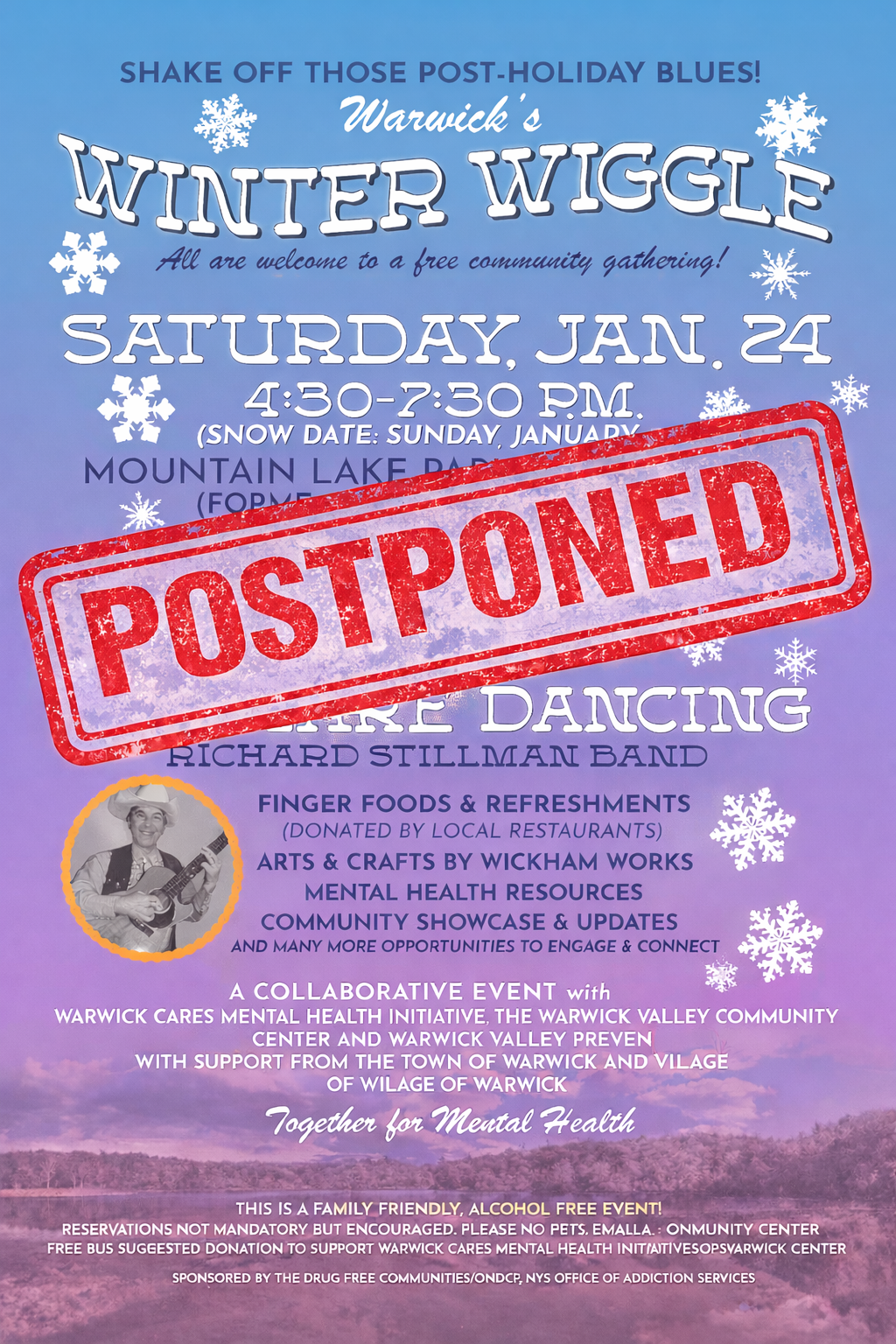 Winter Wiggle 🚨POSTPONED🚨 @ Mountain Lake Park (Former Kutz Camp)