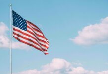 Retirement Ceremony for Faded and Worn Flags